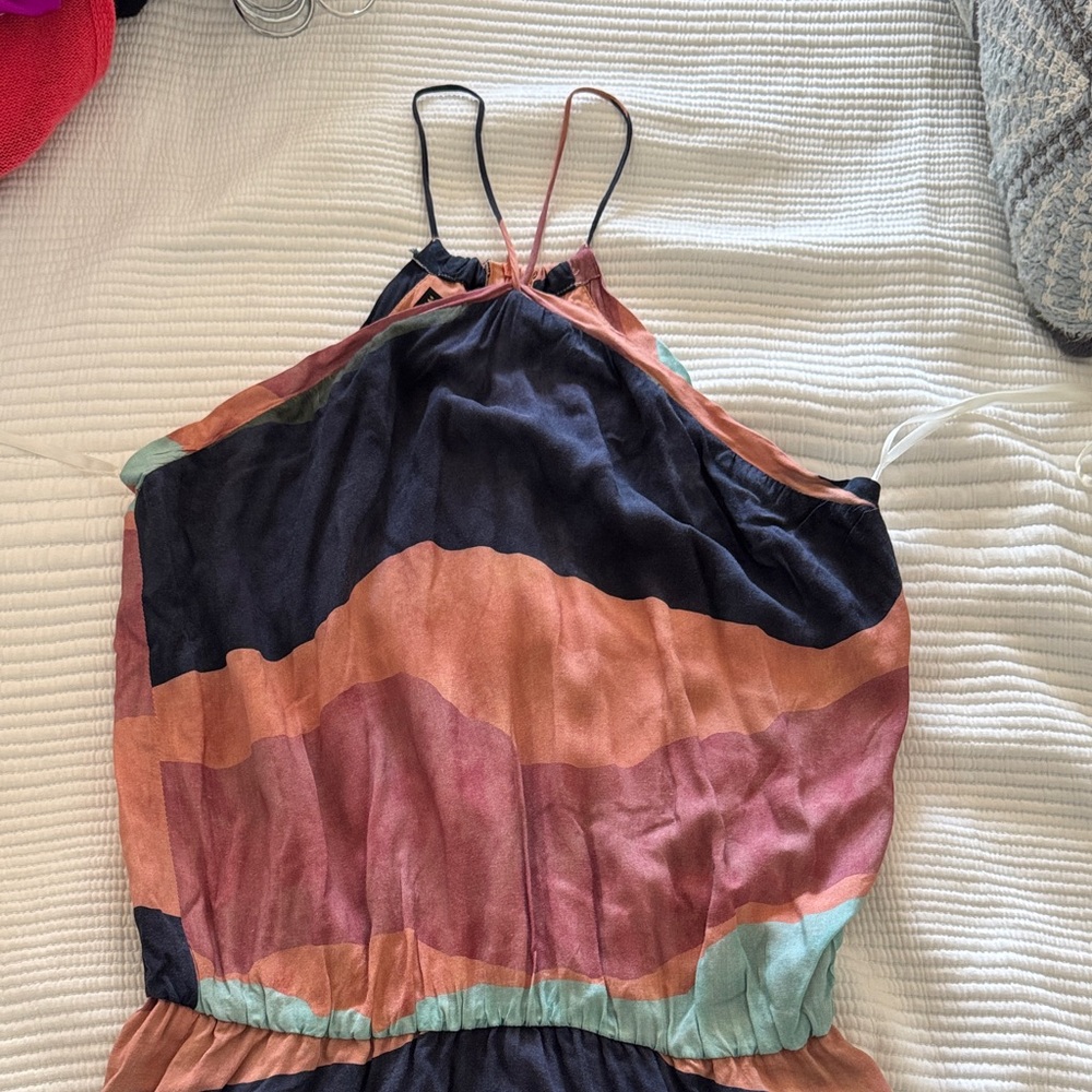 Asymmetrical Multicolor Dress